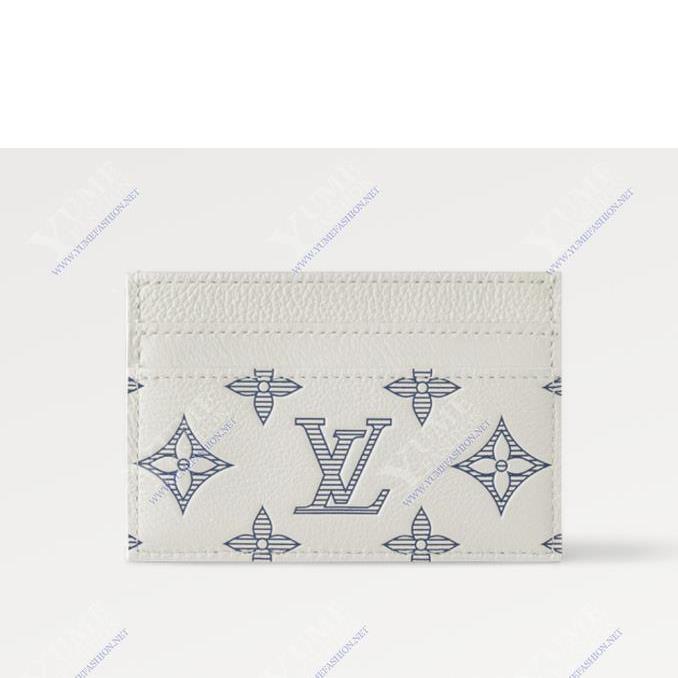BÓP NAM LV&nbsp;Double Card Holder ( White )