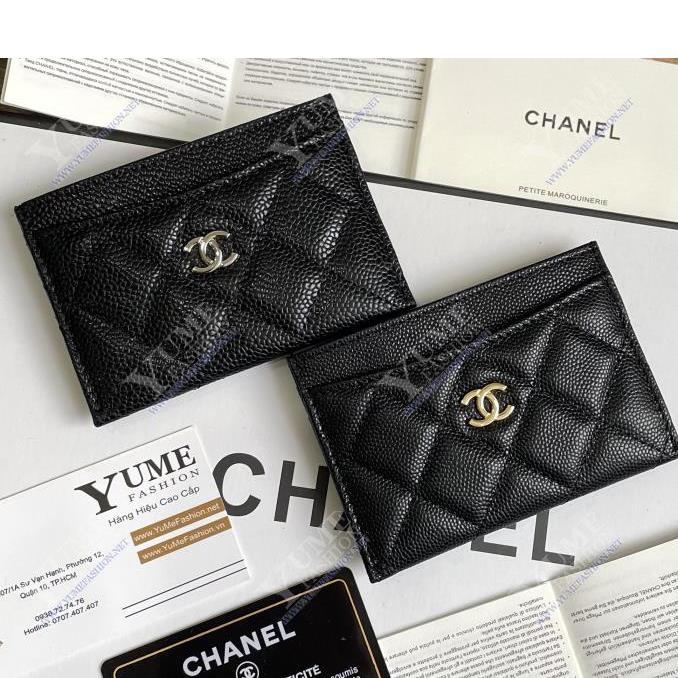 BÓP NỮ CHANEL Wallet Caviar leather