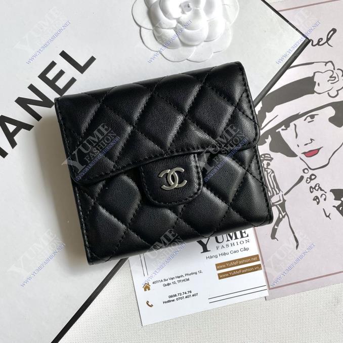 BÓP NỮ CHANEL Wallet Chanel Lambskin