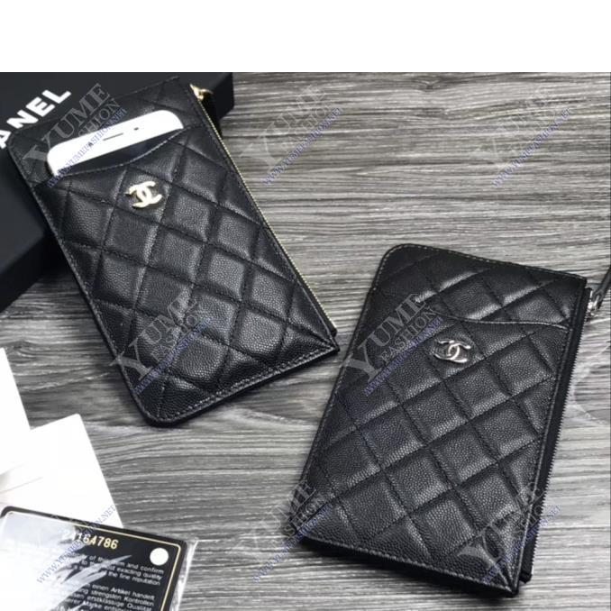 BÓP NỮ CHANEL Wallet Caviar Leather