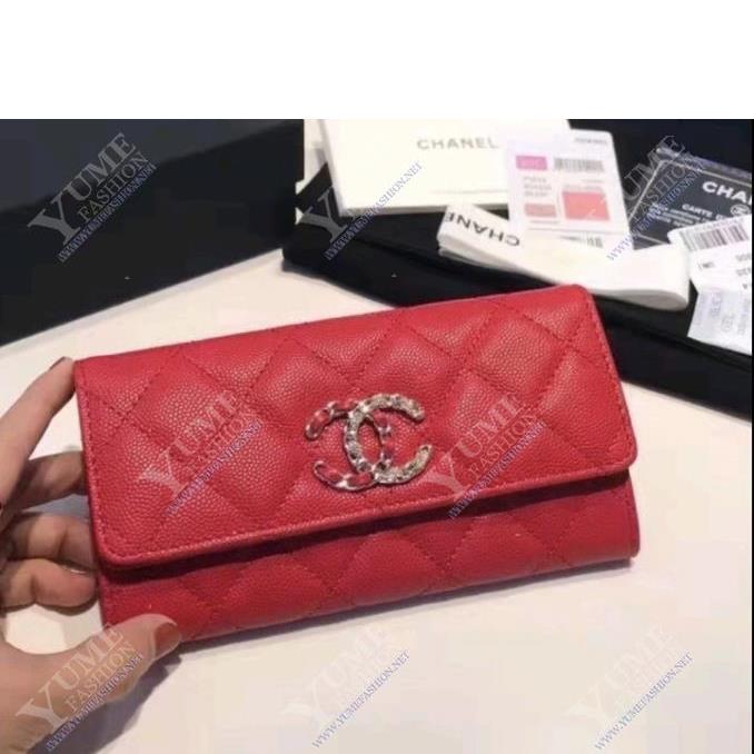 BÓP NỮ CHANEL&nbsp;Wallet Caviar Leather