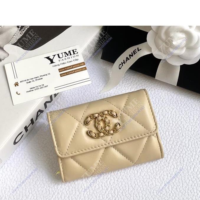 BÓP NỮ CHANEL&nbsp;Card Holder Lambskin