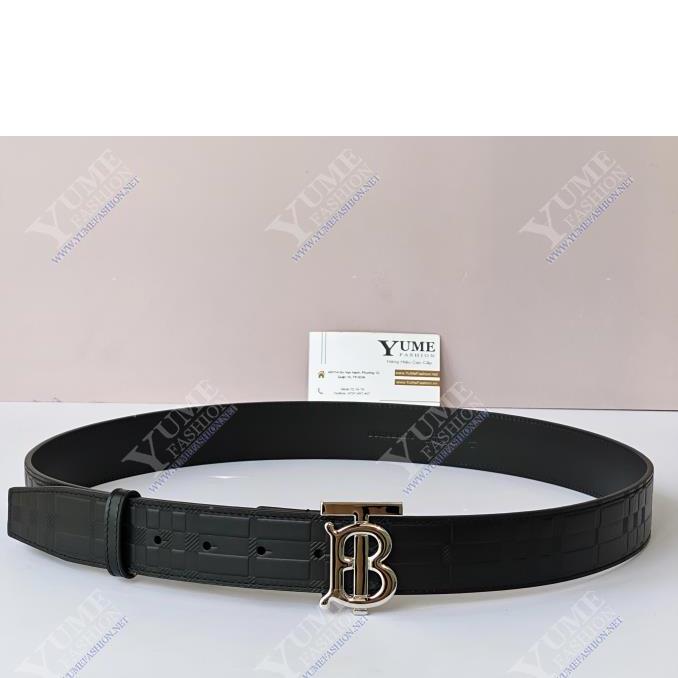 DÂY NỊT BURBERRY&nbsp;KHOÁ T BÓNG