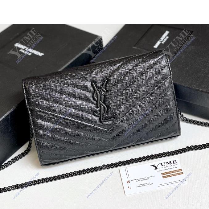 TÚI XÁCH YSL&nbsp;YSL V LINE CAVIAR LEATHER