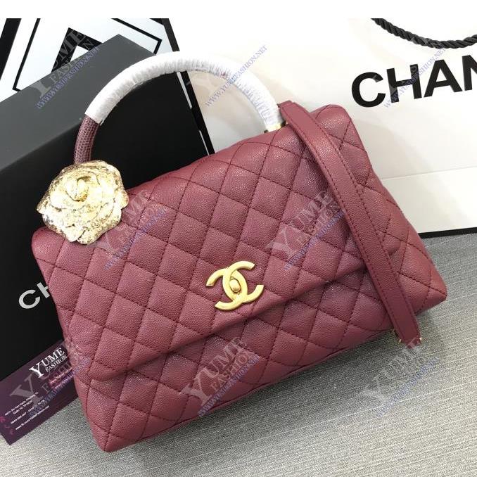 TÚI XÁCH CHANEL Coco Caviar leather