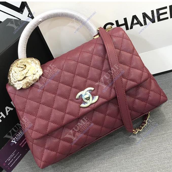TÚI XÁCH CHANEL Coco Caviar leather