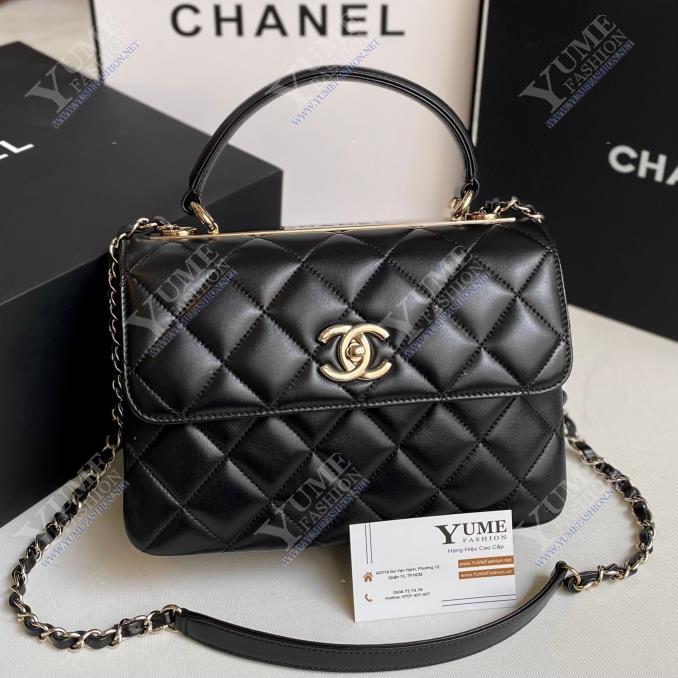 TÚI XÁCH CHANEL Túi Trendi 25 - Ch? Chìm