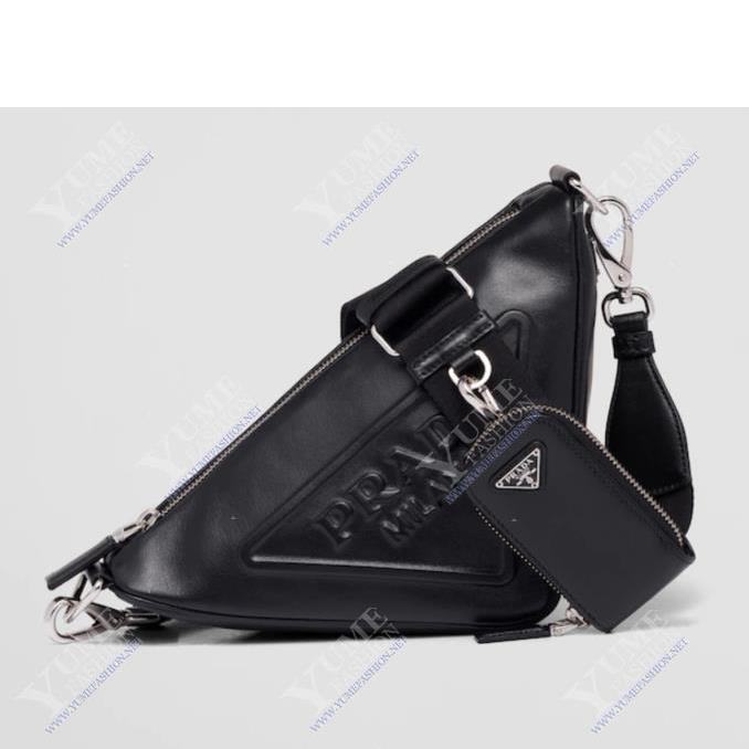 TÚI XÁCH PRADA&nbsp;Prada Triangle leather shoulder bag