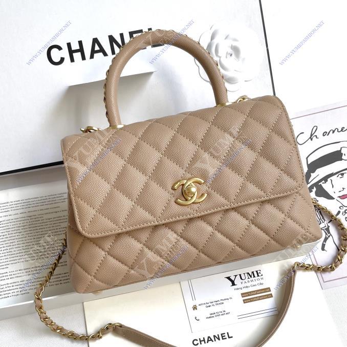 TÚI XÁCH CHANEL&nbsp;COCO 23 CAVIAR - QUAI XÍCH