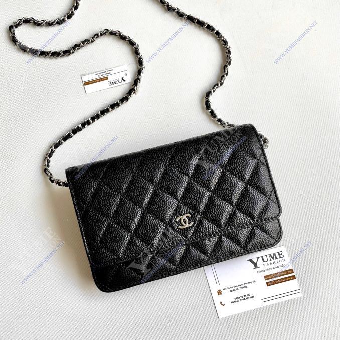 TÚI XÁCH CHANEL&nbsp;Chanel Miniwoc Caviar - Khoá Tr?ng