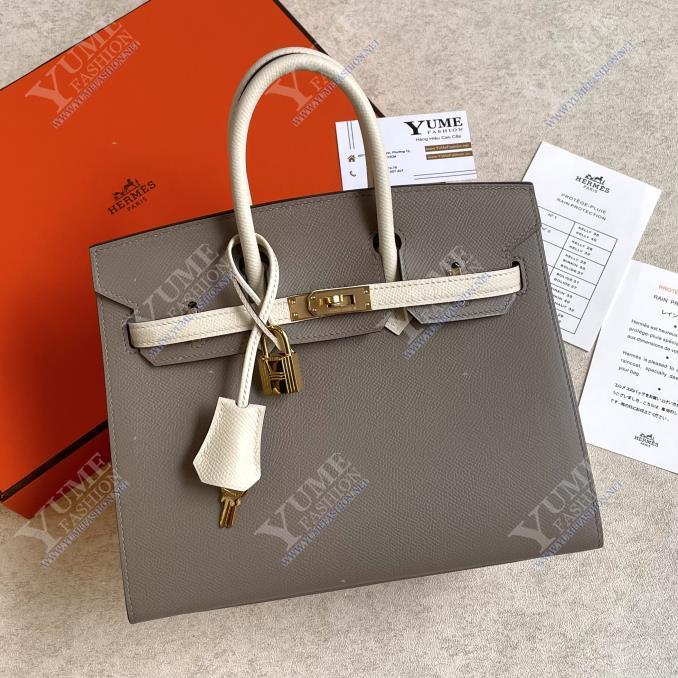 TÚI XÁCH HERMES&nbsp;Birkin Epsom 25 Khoá Vàng