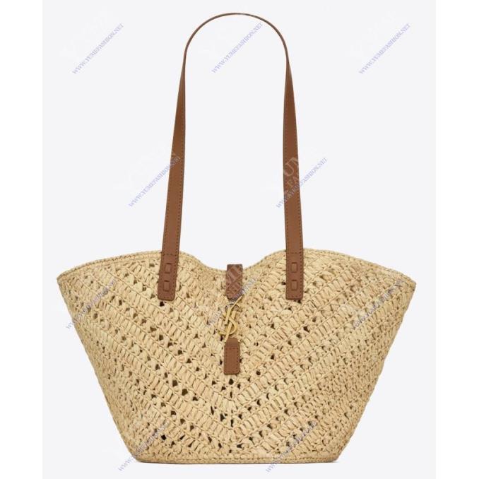TÚI XÁCH YSL  small Panier tote bag