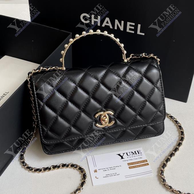 TÚI XÁCH CHANEL&nbsp; MINI FLAP BAG TOP HANDLE