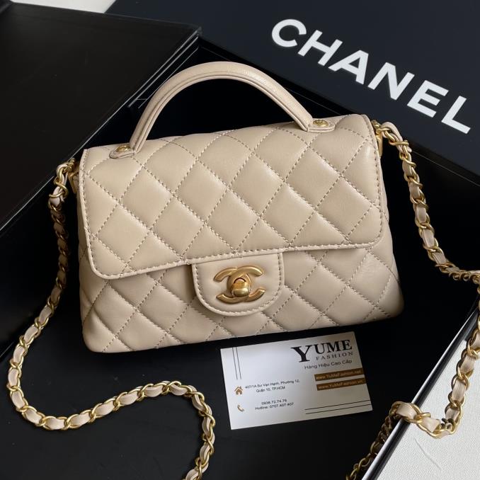 TÚI XÁCH CHANEL SMALL FLAP BAG WITH TOP HANDLE